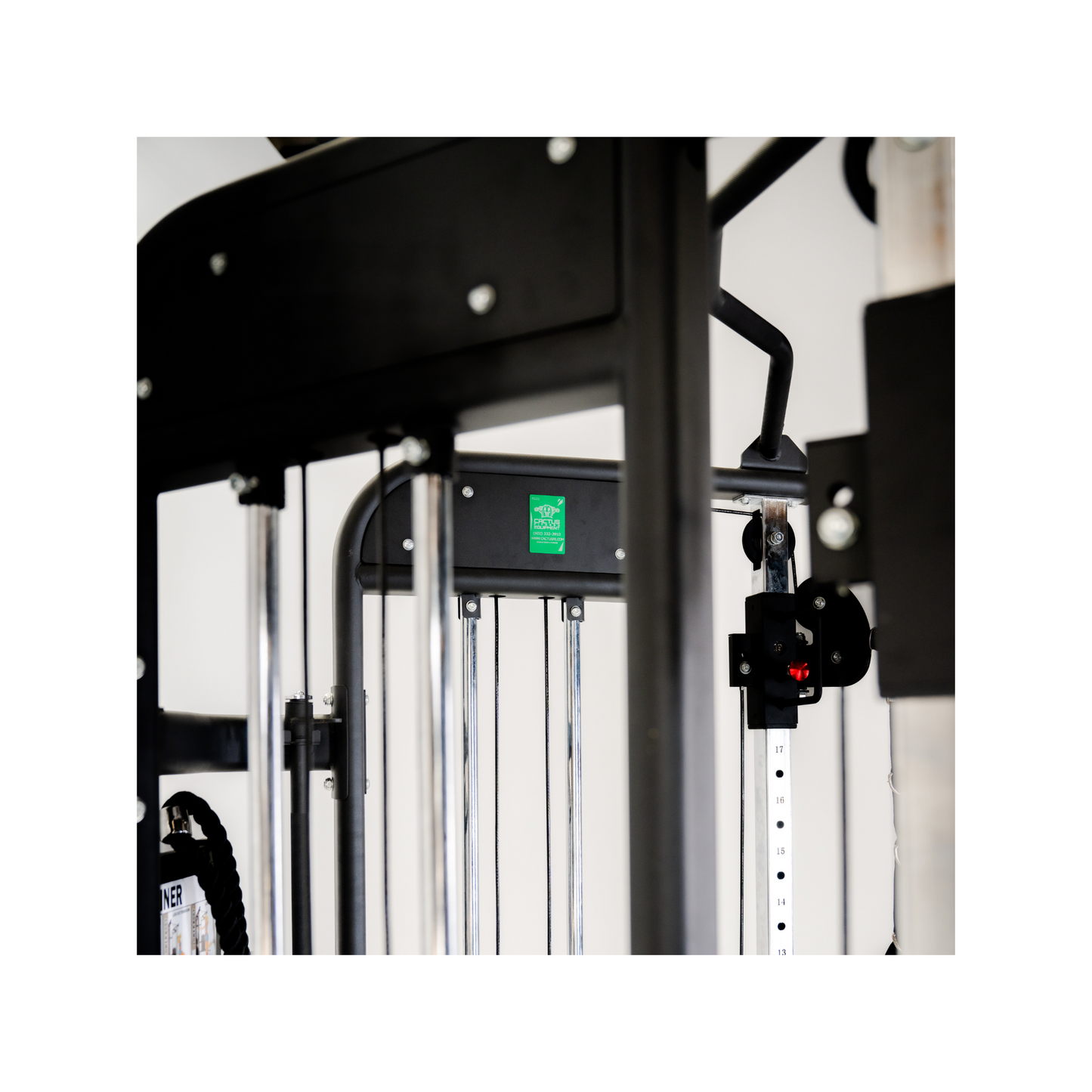 CACTUS COMMERCIAL CABLE MACHINE w/ 150 lb Weight Stacks