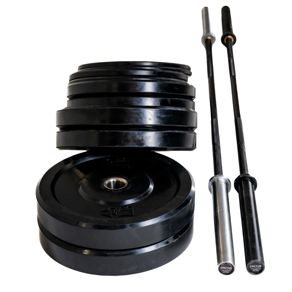 Barbells and Bumper Plates Sets Cactus Fitness Equipment