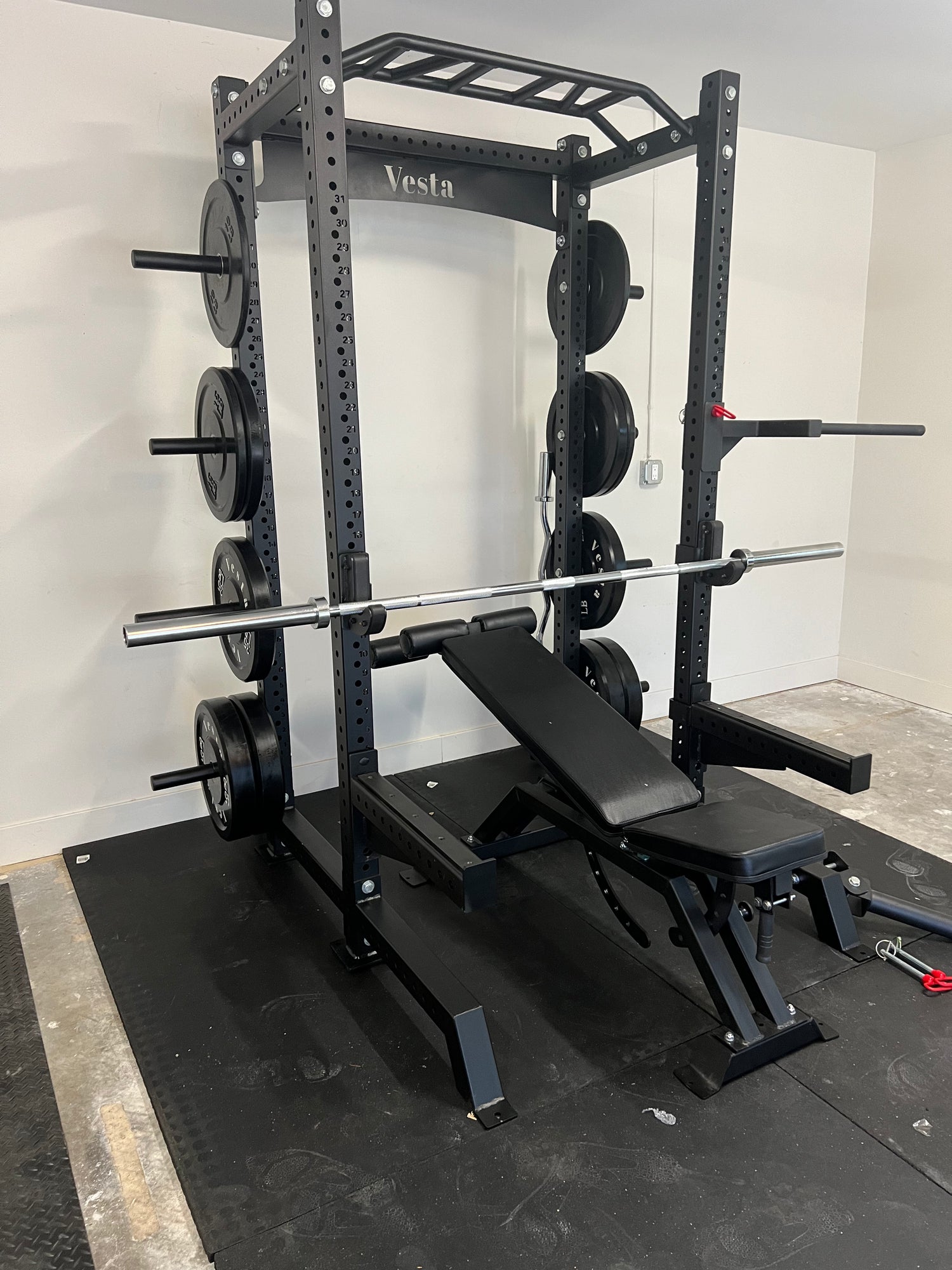 Commercial grade power rack 2025