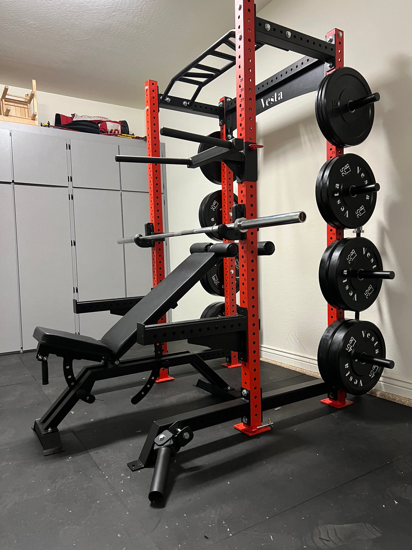 Commercial grade power rack 2025